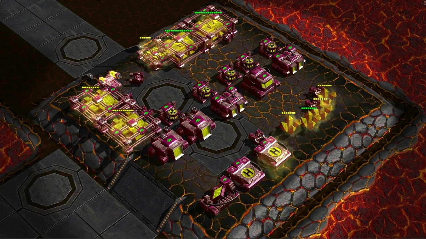 Lava Honest War base