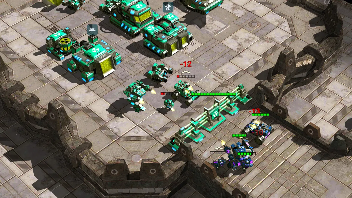Battle near an Honest War base