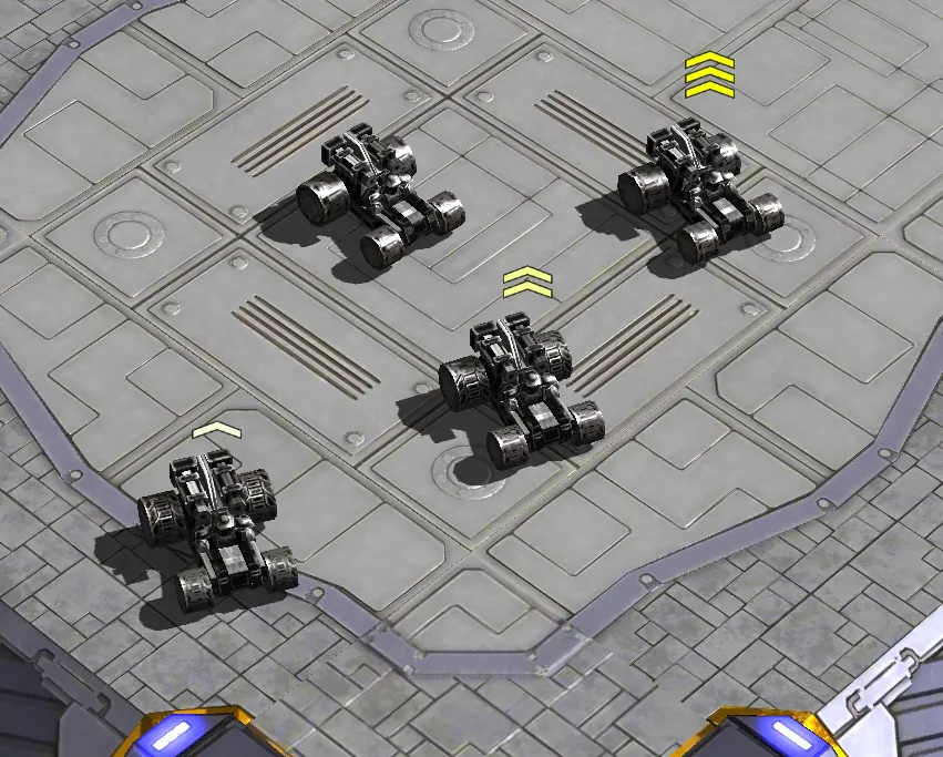 Lynxes with chevrons in Honest War