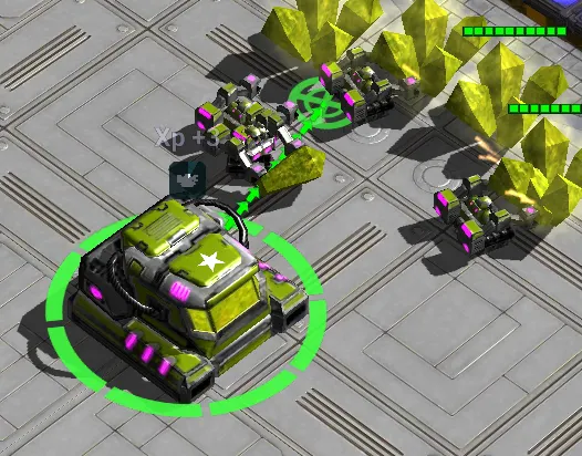 Ordering two Workers to mine ore in Honest War