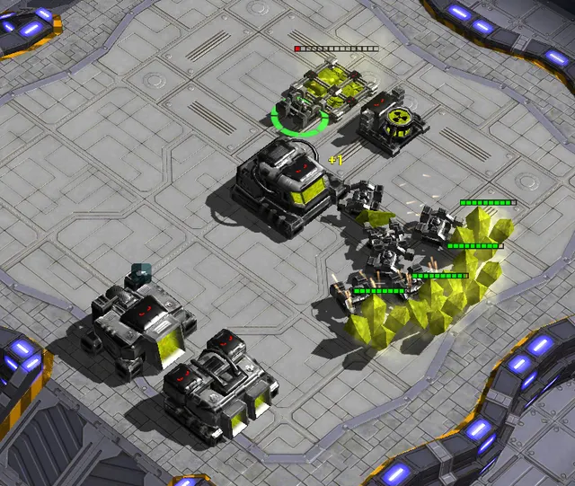 Ordering the first Lynx and building an additional Reactor in Honest War