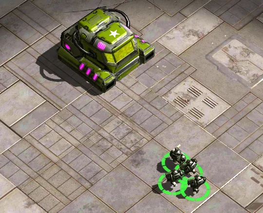 A group of Peacemakers is ready for a surprise attack