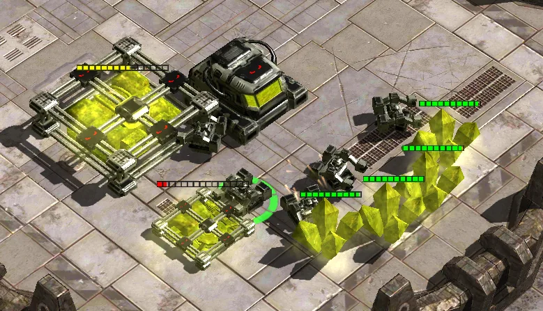 A Reactor is built while the Barracks is under construction